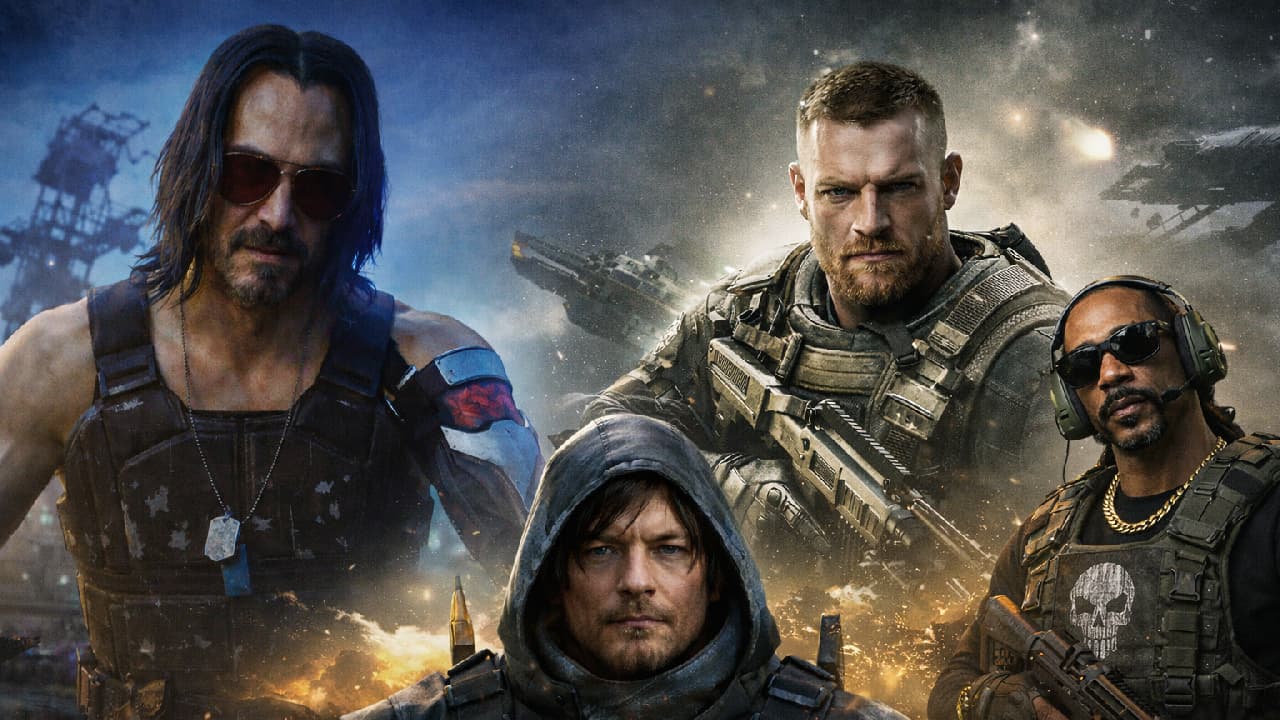 لیست کامل بازی‌های ویدیویی با چهره‌های معروف