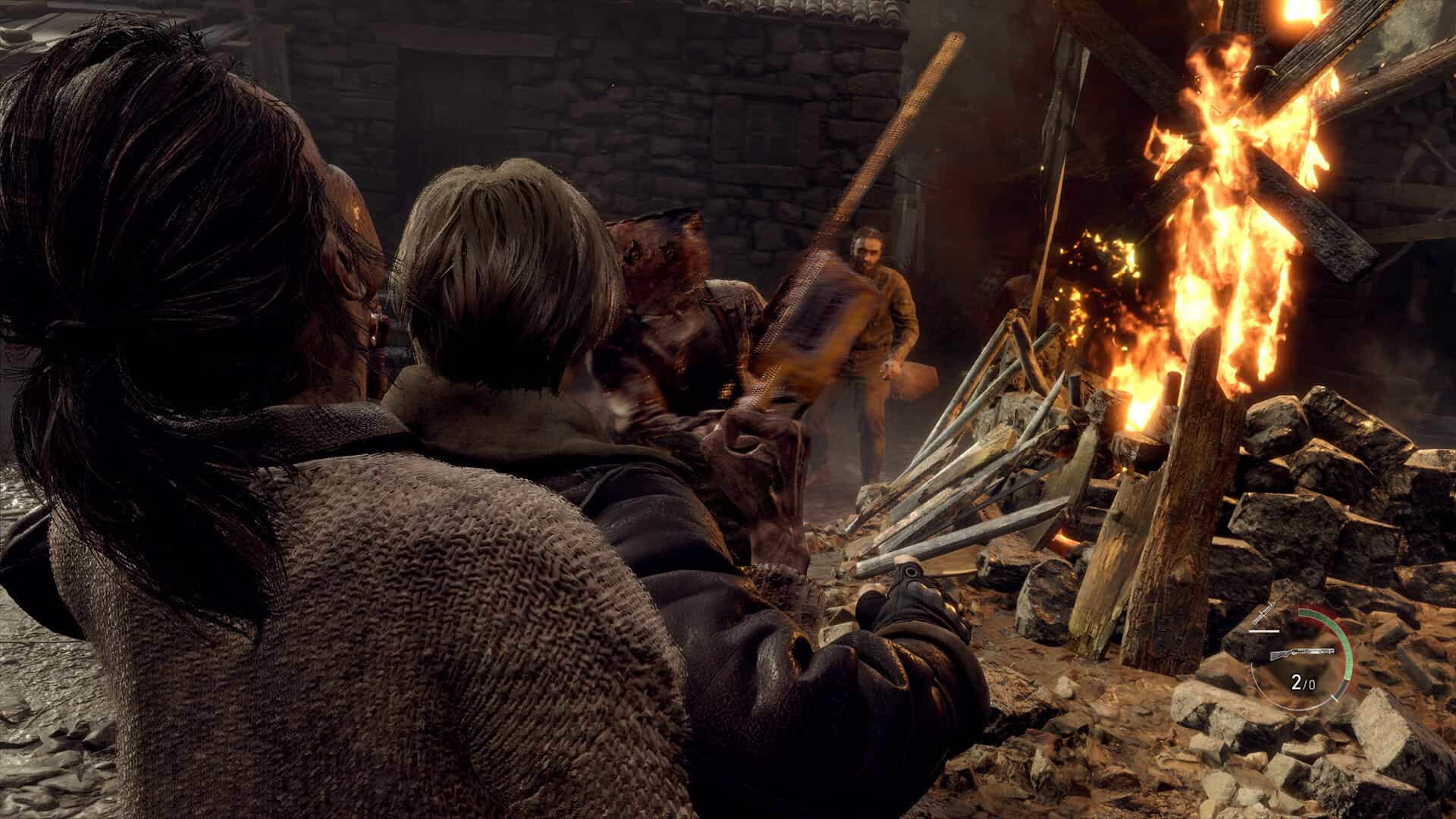 اسکرینشات بازی رزیدنت ایول ۴